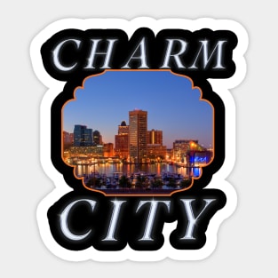 CHARM CITY SET DESIGN Sticker